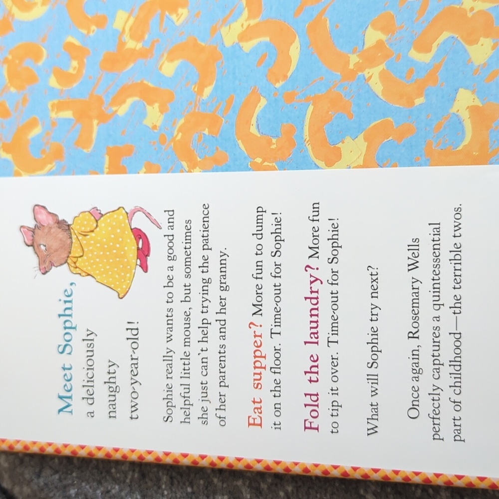 ⭐️ 5/ $25 Time-Out for Sophie Children's Book Hard Cover - Picture 4 of 9